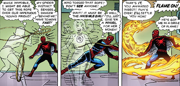 Человек-паук и Фантастическая Четверка